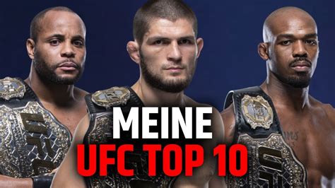 UFC: Die Ranglisten der verschiedenen .